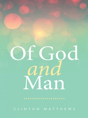 cover image of Of God and Man